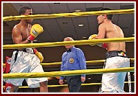  ballroom boxing1 Ringside Boxing Report: Cleotis Pendarvis   Ricardo Galindo 