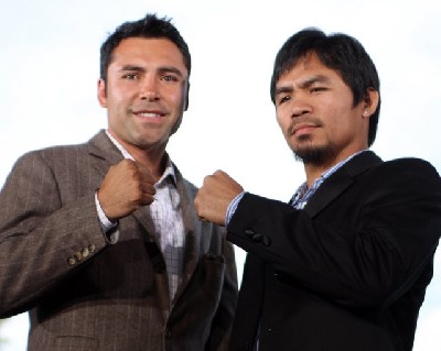  delahoya pacquiao1 NY Boxing Press Conference: De La Hoya v Pacquiao