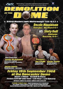  donnydomeshow1 Boxing Preview: Graeme Higginson vs. Stefy Bull