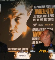  floyd hatton london12 Boxing Press Conference: Ricky Hatton vs. Floyd Mayweather in London