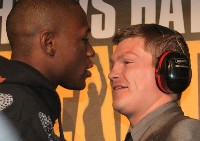  floyd hatton london2 Boxing Press Conference: Ricky Hatton vs. Floyd Mayweather in London