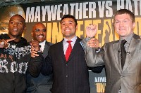  floyd hatton london4 Boxing Press Conference: Ricky Hatton vs. Floyd Mayweather in London