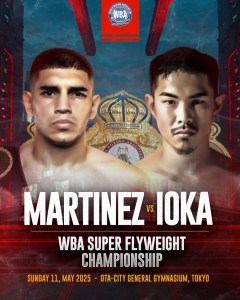 MartÃ­nez and Ioka Set to Settle the Score in High-Stakes Rematch â€“ World Boxing Association