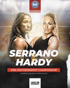 Serrano returns to the ring this Saturday to defend against Hardy â€“ World Boxing Association