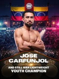 José Carfunjol Crushes Cristian Ponce in One Round to Retain WBA Youth Lightweight Title – World Boxing Association