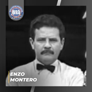 Judge and referee Enzo Montero passed awayÂ  â€“ World Boxing Association
