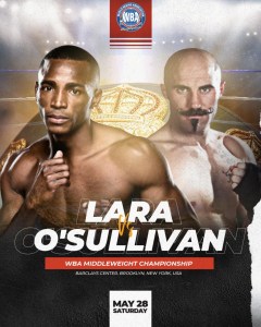 Lara defends his WBA belt against Oâ€™Sullivan â€“ World Boxing Association