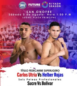 Carlos Utria vs Helber Rojas â€“ World Boxing Association