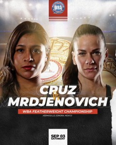 Cruz and Mrdjenovich ready for a rematch â€“ World Boxing Association