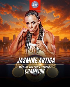 Jasmine Artiga Successfully Defends Her WBA World Super Flyweight Title – World Boxing Association – Boxing News