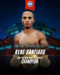 Santiago Shocks Japan and Unifies Titles in Tokyo â€“ World Boxing Association