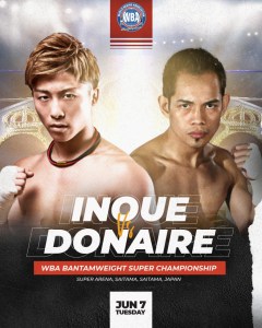 Inoue and Donare for their second fightÂ  â€“ World Boxing Association