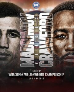 WBA Approves Madrimov-CrawfordÂ  â€“ World Boxing Association
