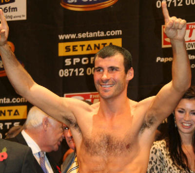 calzaghe hopkins1 SaddoBoxing Fighter Of The Month: Joe Calzaghe