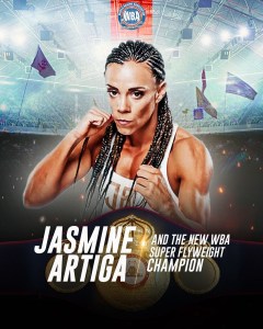 Jasmine Artiga Claims WBA Super Flyweight World Title â€“ World Boxing Association