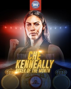 Kenneally, July most outstanding fighterÂ  â€“ World Boxing Association