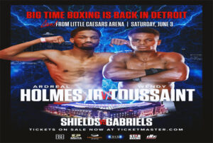 ARDREAL â€œBOSSMANâ€ HOLMES JR. FIGHTS FOR VACANT USBA JUNIOR MIDDLEWEIGHT TITLE TONIGHT ON DAZN â€“ DiBella Entertainment