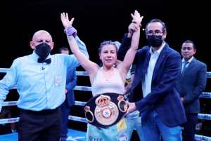 Montserrat AlarcÃ³n defended her crown Â  â€“ World Boxing Association