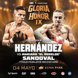 Jonathan Hernandez will defend Fedelatin title against Mariano SandovalÂ  â€“ World Boxing Association