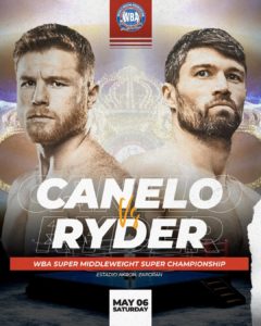 Canelo-Ryder fight in MexicoÂ  â€“ World Boxing Association