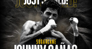 GOLDEN BOY SIGNS LIGHTWEIGHT PROSPECT JOHNNY “SUGARCANE” CAÑAS OF SANTA ANA, CALIF. 