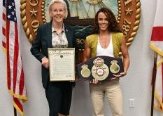 WBA Champion Jasmine Artiga Honored by the City of Tampa – World Boxing Association