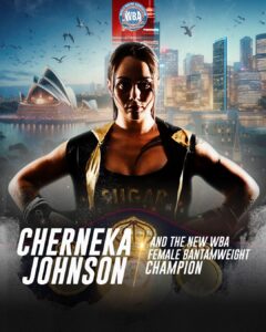 Cherneka Johnson is the new bantamweight champion â€“ World Boxing Association