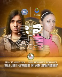 Calvo vs Rivera raise the curtain on the KO Drugs in ArgentinaÂ  â€“ World Boxing Association