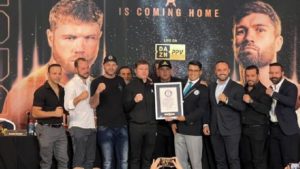 â€œCaneloâ€ and his brothers were awarded with a Guinness RecordÂ  â€“ World Boxing Association