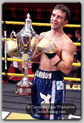 haskins winner1 Ringside Boxing Report: Prizefighter Super Flyweight