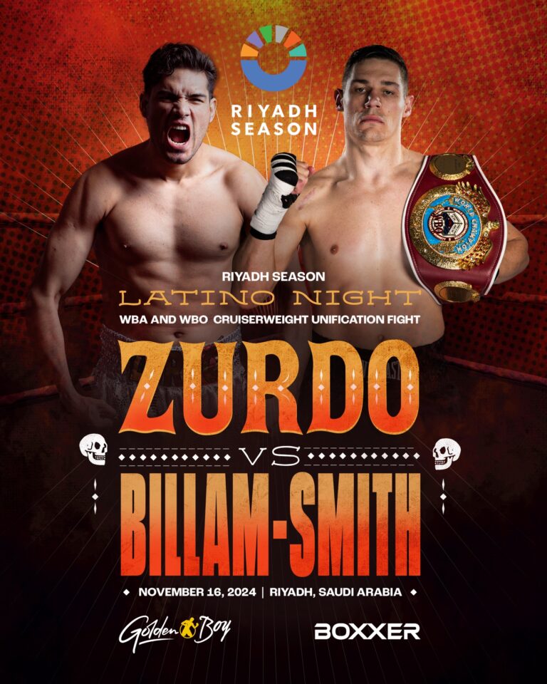 GOLDEN BOY PROMOTIONS TO HOST INAUGURAL SHOW AT RIYADH SEASON IN SAUDI ARABIA ON SATURDAY, NOVEMBER 16