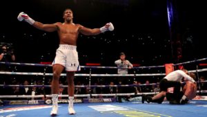 Anthony Joshua returns to the ring in London on April 1 â€“ World Boxing Association