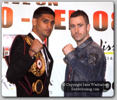 khan and paul1 copy1 Boxing Perspective: Can McCloskey Derail The Khan Express?