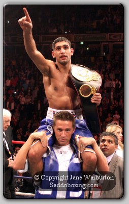 khanwinner1 Ringside Boxing Report: Amir Khan vs. Paul McCloskey