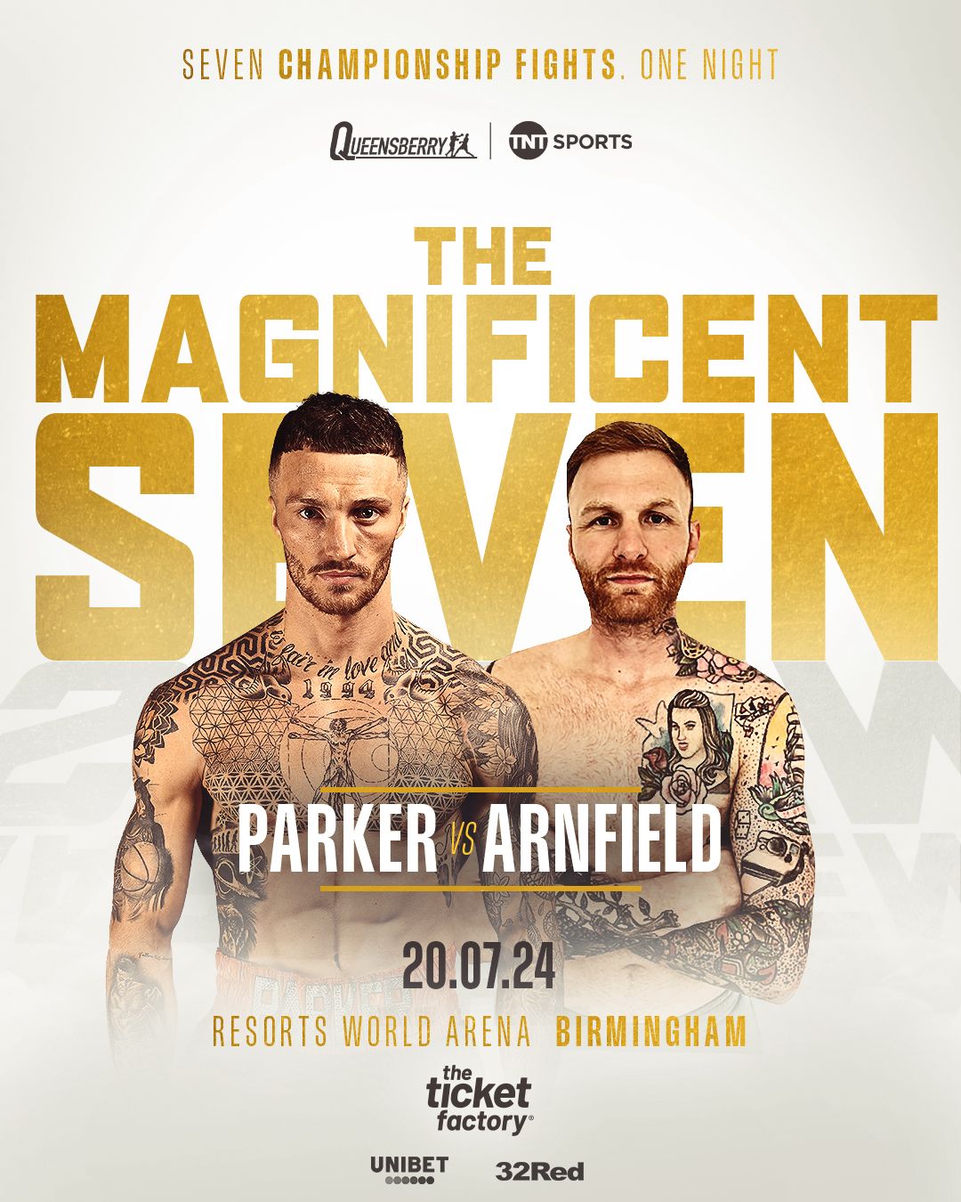 PARKER VS ARNFIELD JOINS THE MAGNIFICENT 7