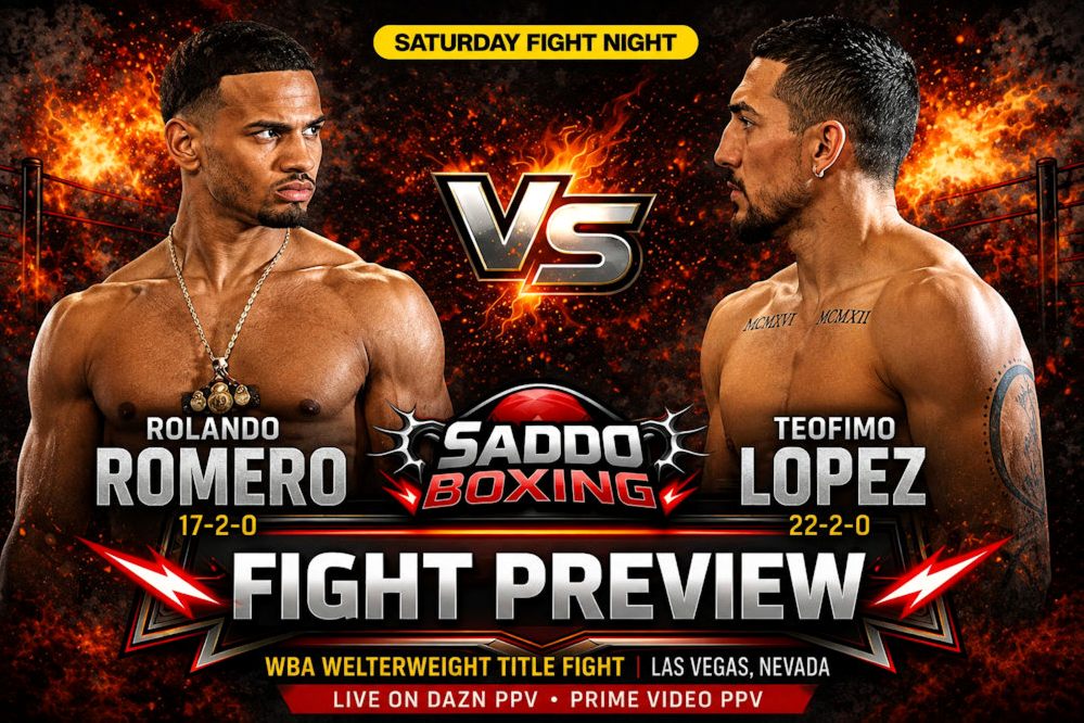 Rolando Romero vs Teofimo Lopez WBA welterweight title fight preview