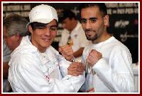 thumb Arce Hussein boxing1 Boxing Photos: Jorge Arce and Hussein Hussein