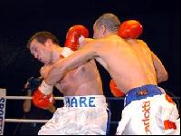 thumb David Barnes lands a ko punch on James Hare6 Boxing Photos: Barnes vs Hare and Undercard