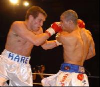 thumb David barnes and James Hare go in close2 Boxing Photos: Barnes vs Hare and Undercard