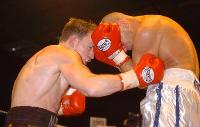 thumb Matthew Hatton lands with a body shot on rob burton12 Boxing Photos: Barnes vs Hare and Undercard