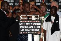 thumb Mayweather weighin Gatti Vs Mayweather Weigh in Photos