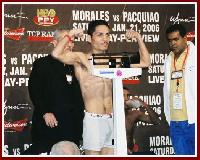 thumb Morales manny Pac12 Boxing Weigh in Photos: Erik Morales and Manny Pacquiao