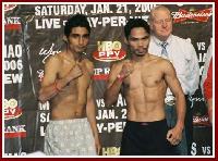 thumb Morales manny Pac8 Boxing Weigh in Photos: Erik Morales and Manny Pacquiao