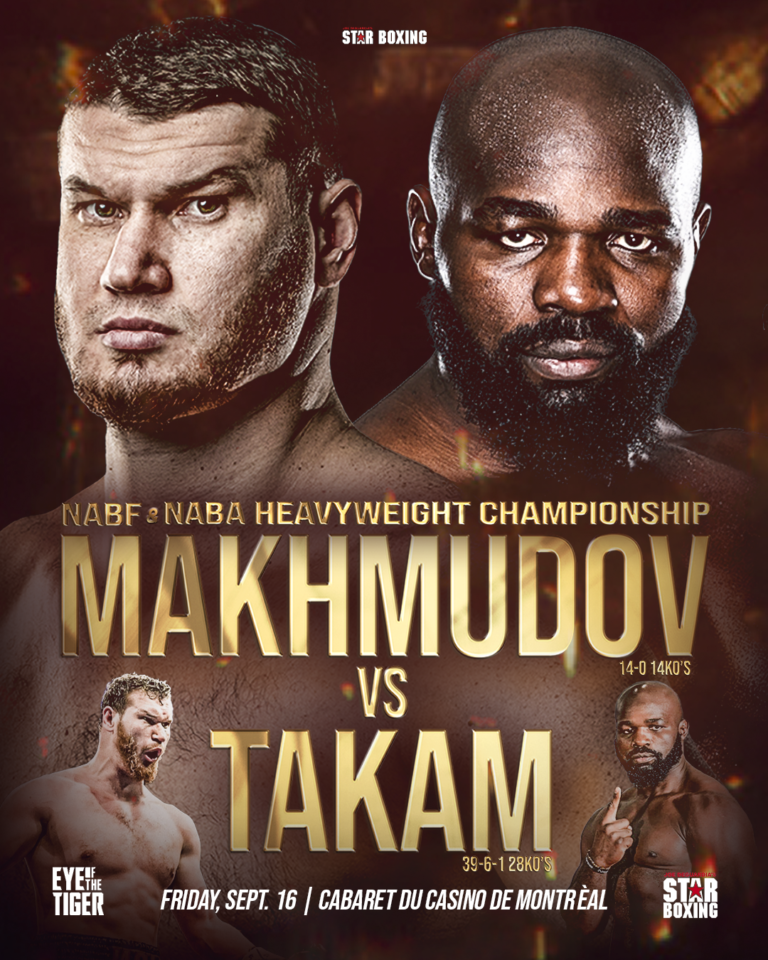ITâ€™S MAKHMUDOV vs TAKAM FIGHT WEEK IN MONTREAL
