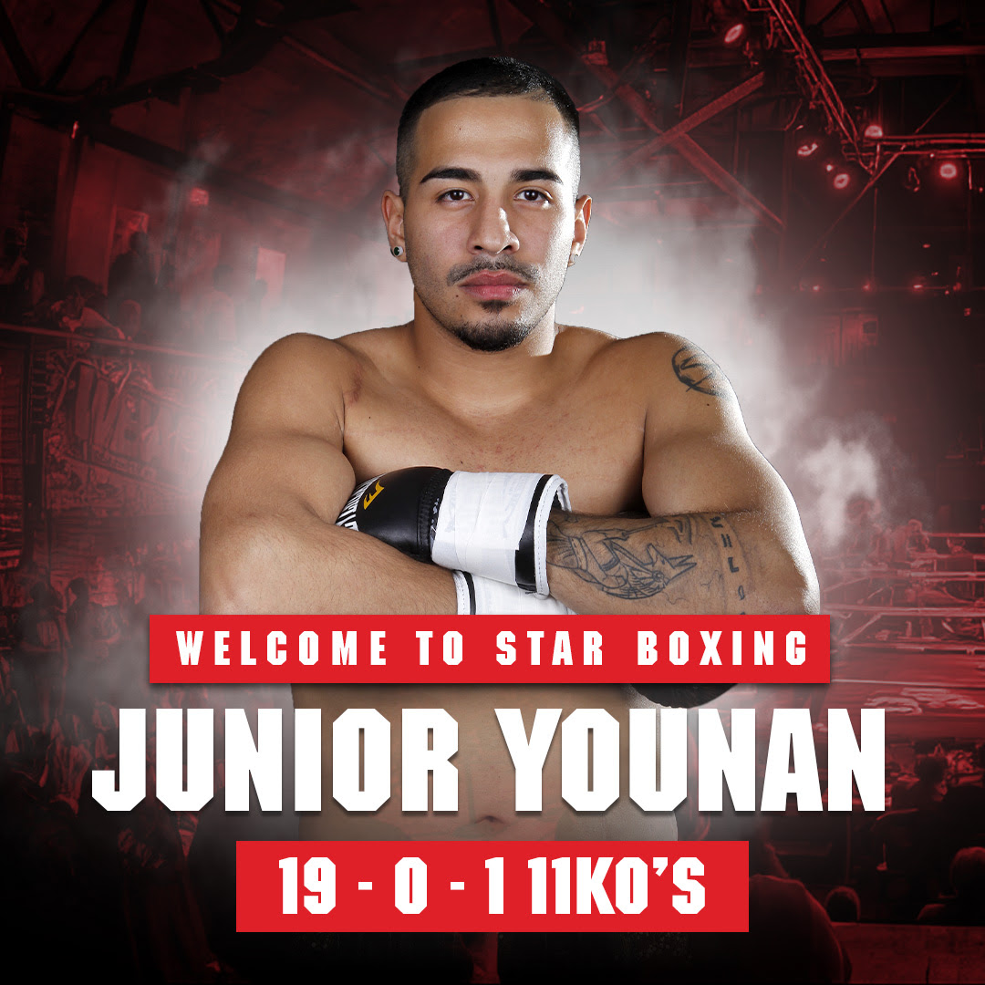 Joe DeGuardiaâ€™s Star Boxing Signs Undefeated Super Middleweight Contender Junior Younan | Star Boxing
