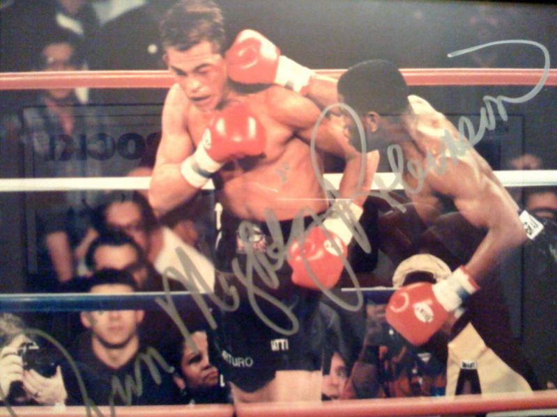 Iran Robinson signed pic